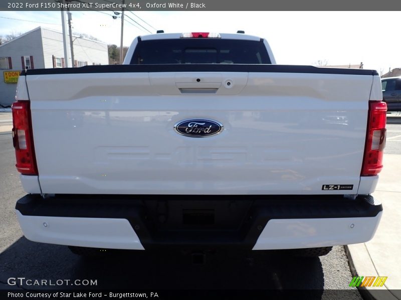 Oxford White / Black 2022 Ford F150 Sherrod XLT SuperCrew 4x4