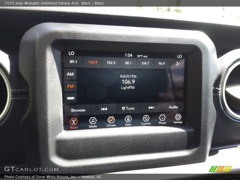 Black / Black 2020 Jeep Wrangler Unlimited Sahara 4x4