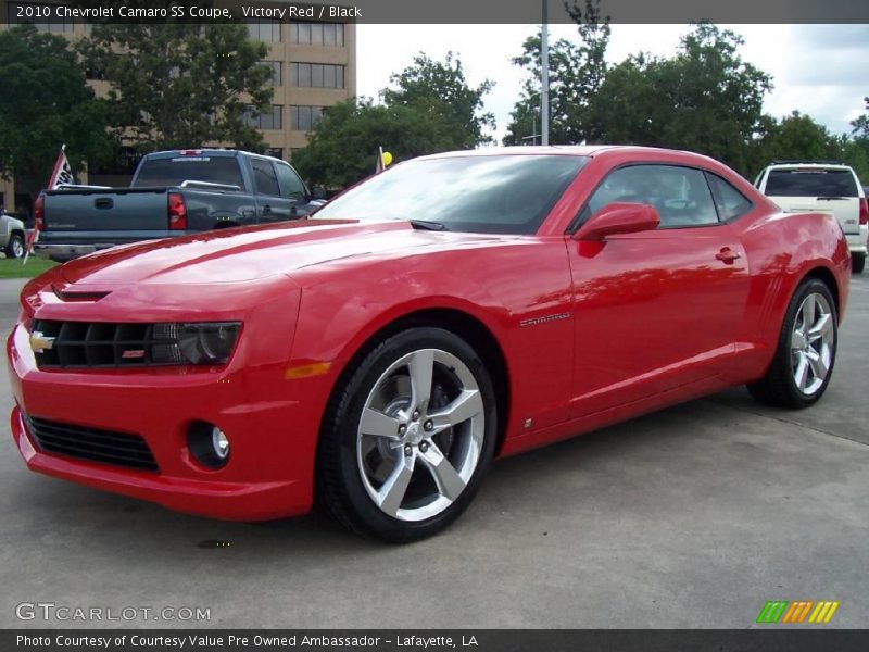 Victory Red / Black 2010 Chevrolet Camaro SS Coupe