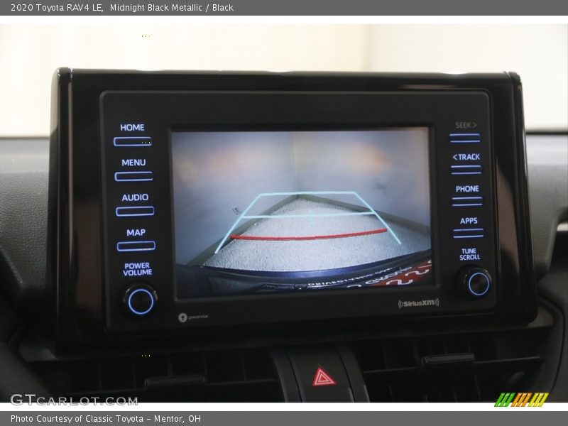 Midnight Black Metallic / Black 2020 Toyota RAV4 LE