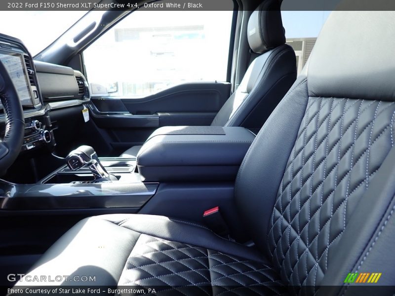 Oxford White / Black 2022 Ford F150 Sherrod XLT SuperCrew 4x4