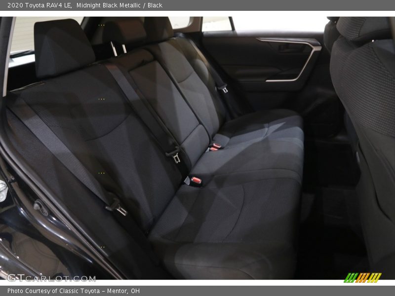 Midnight Black Metallic / Black 2020 Toyota RAV4 LE