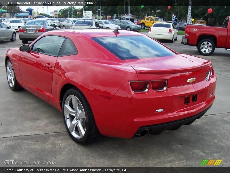 Victory Red / Black 2010 Chevrolet Camaro SS Coupe