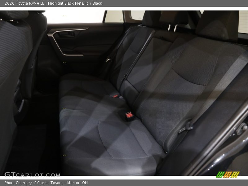 Midnight Black Metallic / Black 2020 Toyota RAV4 LE