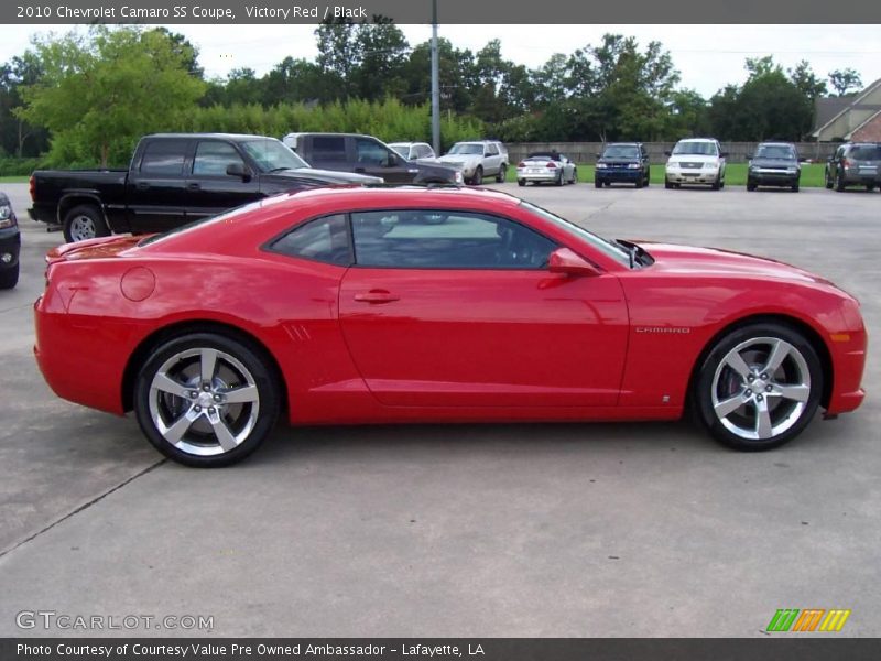 Victory Red / Black 2010 Chevrolet Camaro SS Coupe