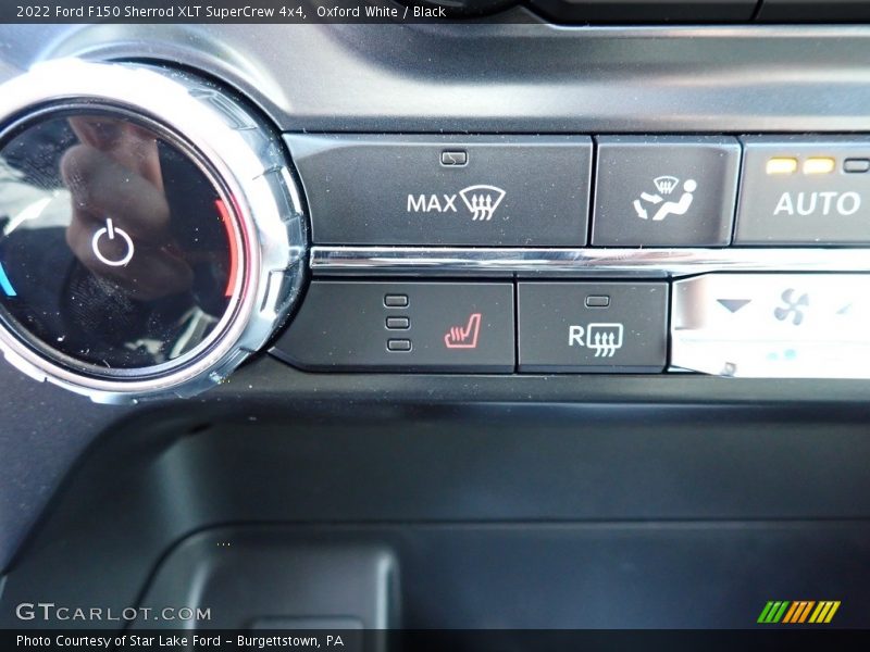 Oxford White / Black 2022 Ford F150 Sherrod XLT SuperCrew 4x4