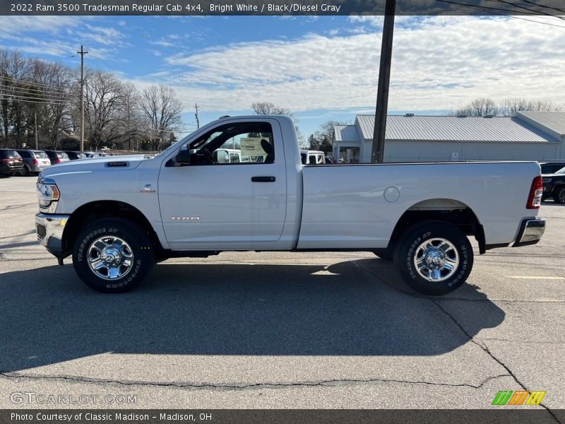  2022 3500 Tradesman Regular Cab 4x4 Bright White