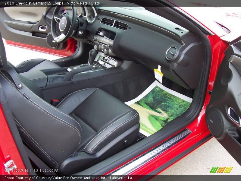 Victory Red / Black 2010 Chevrolet Camaro SS Coupe