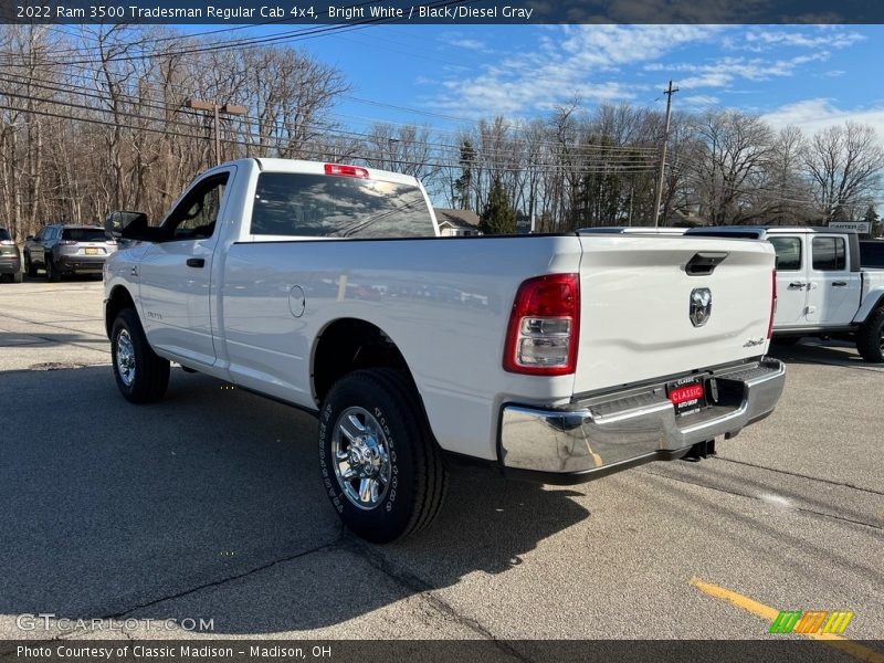 Bright White / Black/Diesel Gray 2022 Ram 3500 Tradesman Regular Cab 4x4