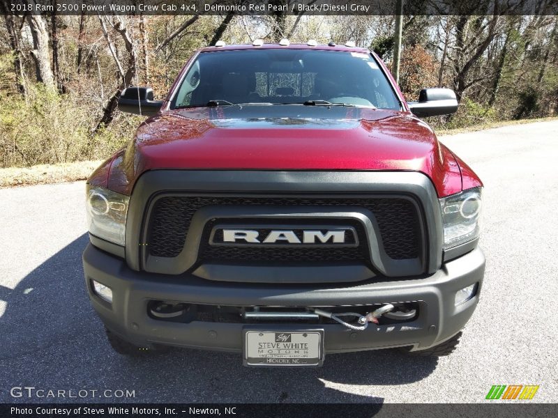 Delmonico Red Pearl / Black/Diesel Gray 2018 Ram 2500 Power Wagon Crew Cab 4x4