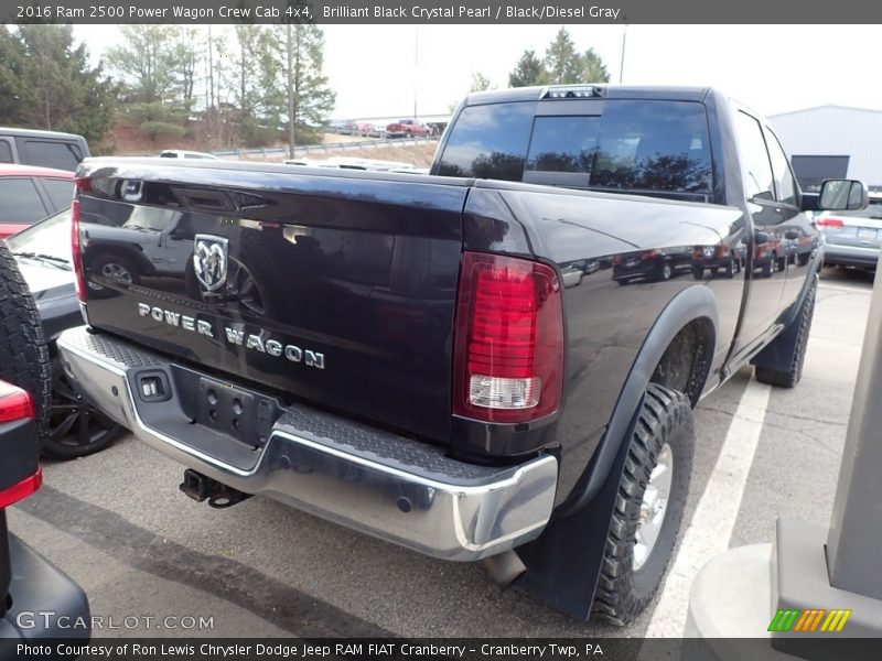 Brilliant Black Crystal Pearl / Black/Diesel Gray 2016 Ram 2500 Power Wagon Crew Cab 4x4