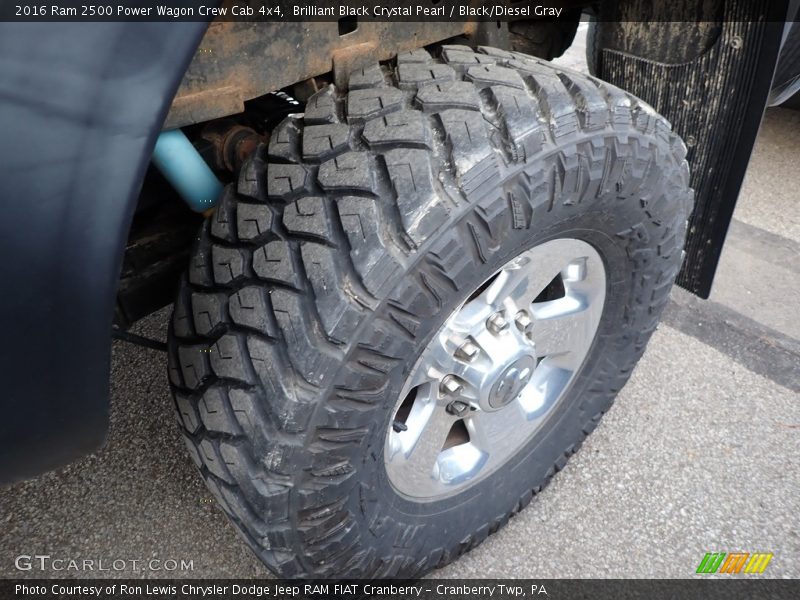 Brilliant Black Crystal Pearl / Black/Diesel Gray 2016 Ram 2500 Power Wagon Crew Cab 4x4