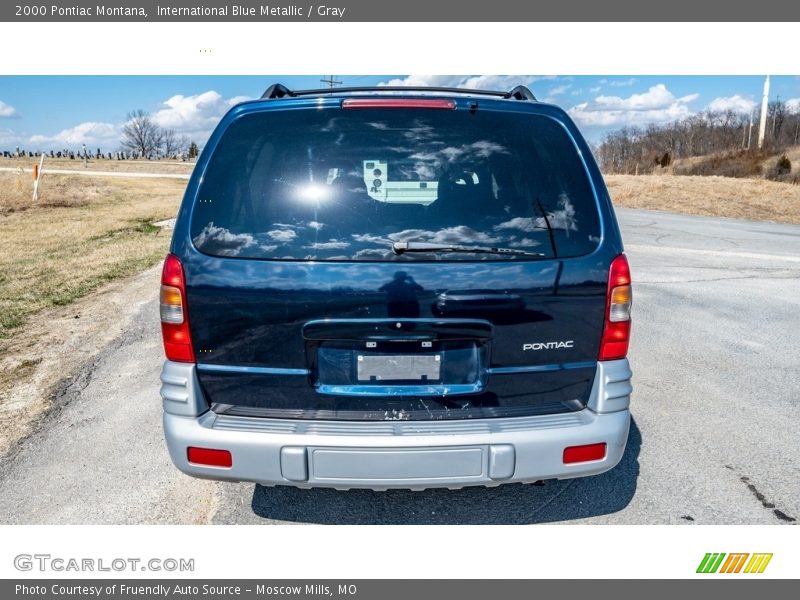 International Blue Metallic / Gray 2000 Pontiac Montana