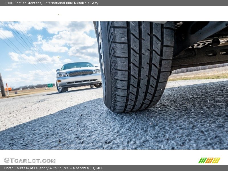 International Blue Metallic / Gray 2000 Pontiac Montana