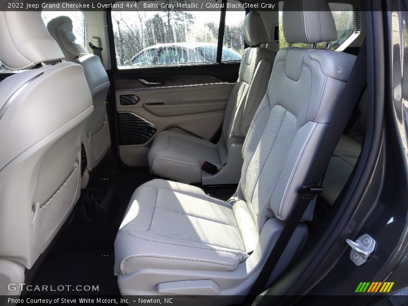 Rear Seat of 2022 Grand Cherokee L Overland 4x4