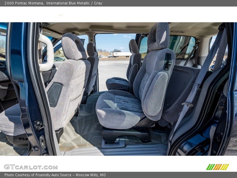 International Blue Metallic / Gray 2000 Pontiac Montana