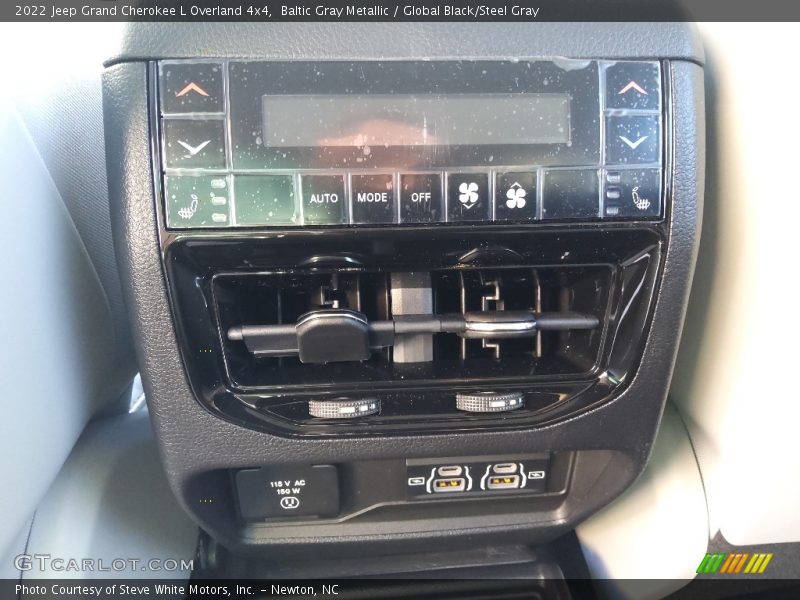 Baltic Gray Metallic / Global Black/Steel Gray 2022 Jeep Grand Cherokee L Overland 4x4