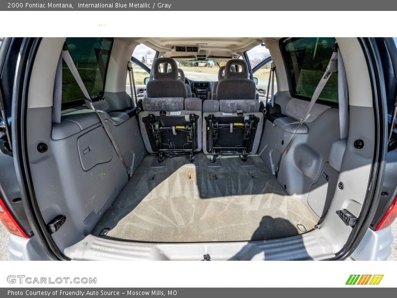 International Blue Metallic / Gray 2000 Pontiac Montana