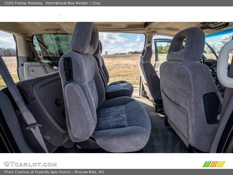 International Blue Metallic / Gray 2000 Pontiac Montana