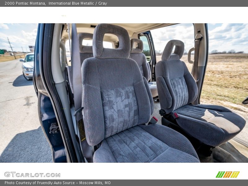 International Blue Metallic / Gray 2000 Pontiac Montana