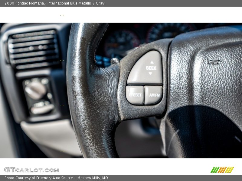 International Blue Metallic / Gray 2000 Pontiac Montana