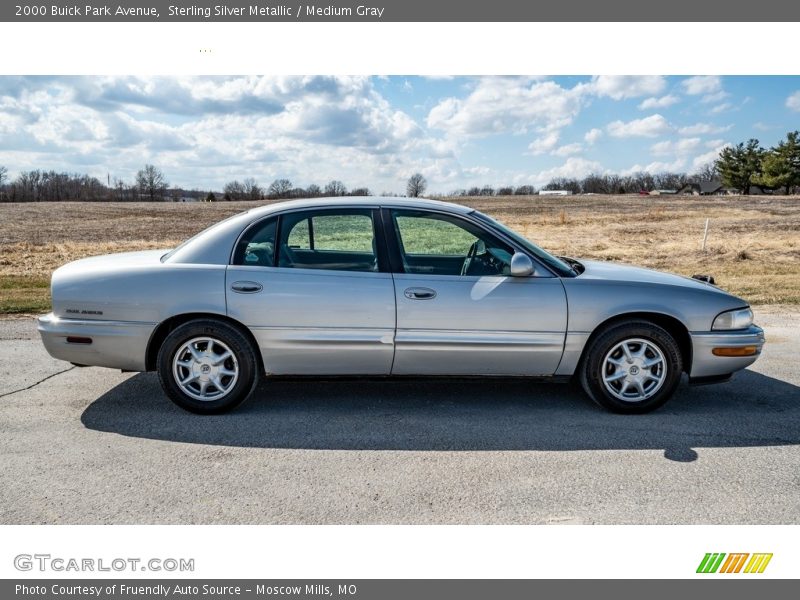 Sterling Silver Metallic / Medium Gray 2000 Buick Park Avenue