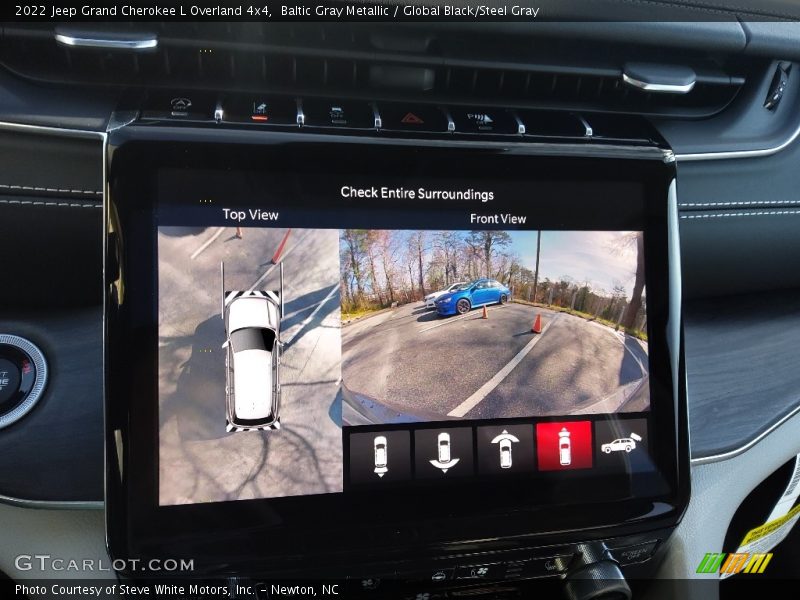 Baltic Gray Metallic / Global Black/Steel Gray 2022 Jeep Grand Cherokee L Overland 4x4