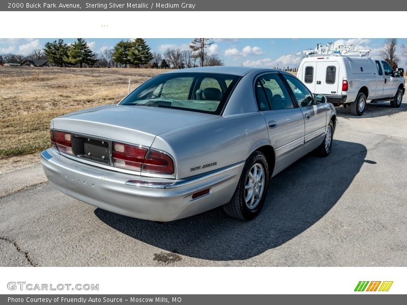 Sterling Silver Metallic / Medium Gray 2000 Buick Park Avenue