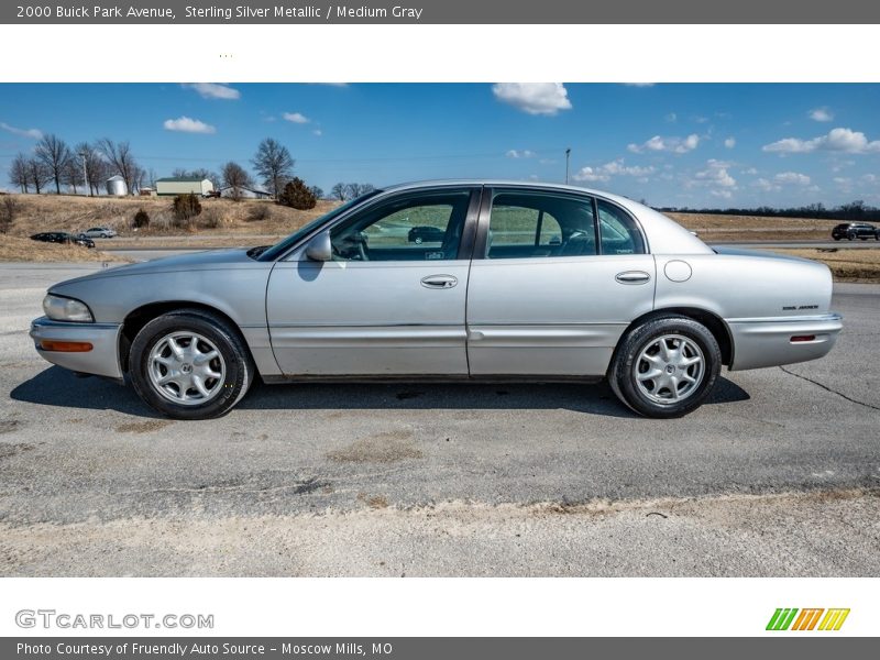 Sterling Silver Metallic / Medium Gray 2000 Buick Park Avenue