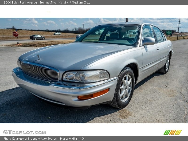 Sterling Silver Metallic / Medium Gray 2000 Buick Park Avenue