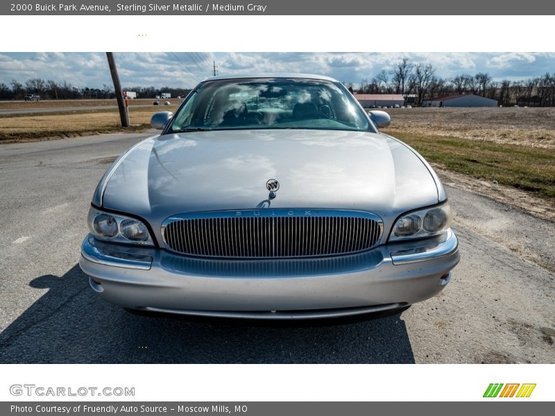 Sterling Silver Metallic / Medium Gray 2000 Buick Park Avenue