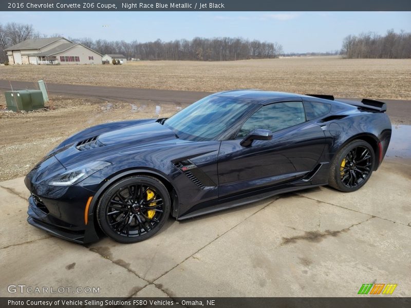  2016 Corvette Z06 Coupe Night Race Blue Metallic