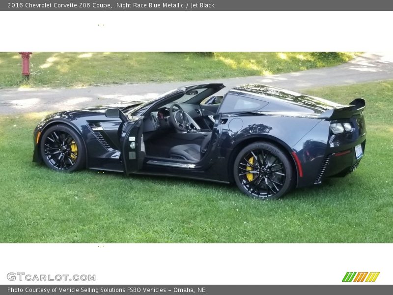  2016 Corvette Z06 Coupe Night Race Blue Metallic