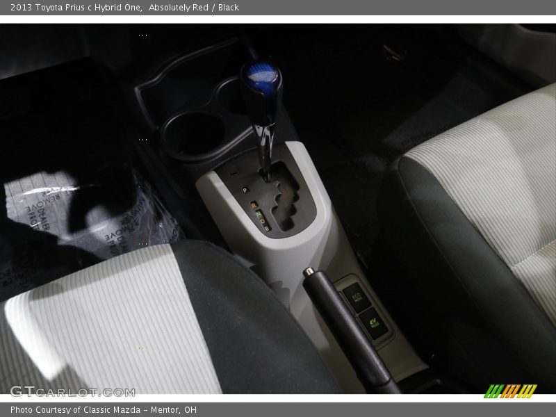 Absolutely Red / Black 2013 Toyota Prius c Hybrid One