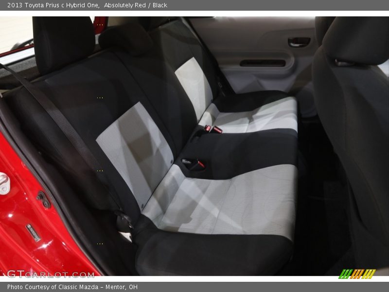 Absolutely Red / Black 2013 Toyota Prius c Hybrid One