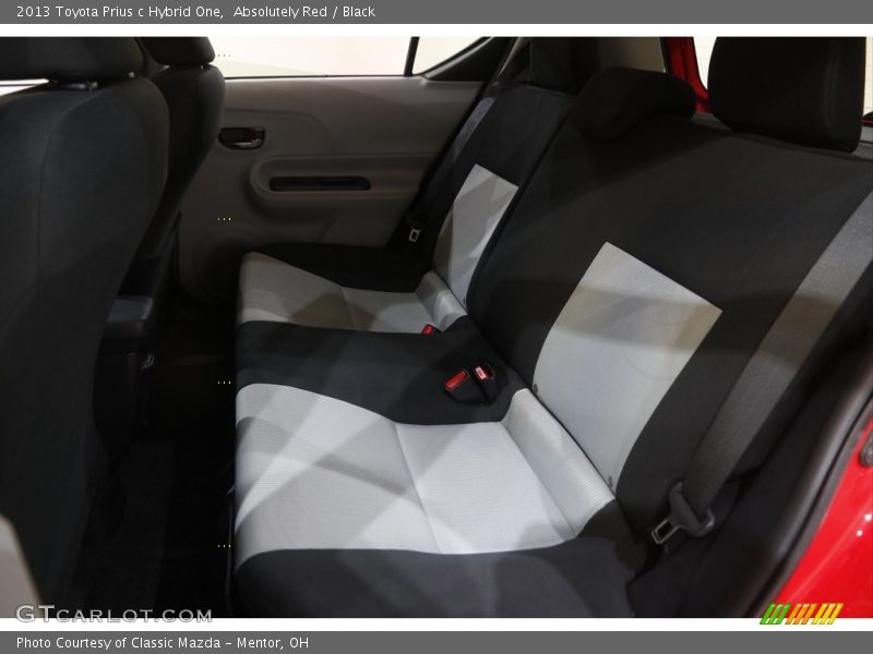 Absolutely Red / Black 2013 Toyota Prius c Hybrid One