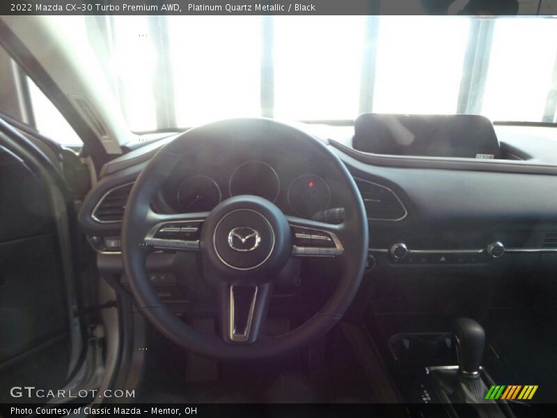 Platinum Quartz Metallic / Black 2022 Mazda CX-30 Turbo Premium AWD