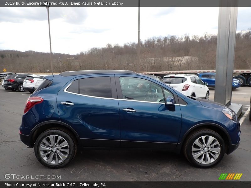 Deep Azure Metallic / Ebony 2019 Buick Encore Preferred AWD