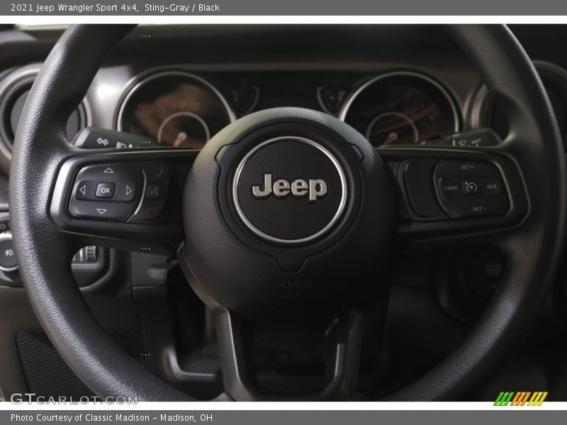 Sting-Gray / Black 2021 Jeep Wrangler Sport 4x4