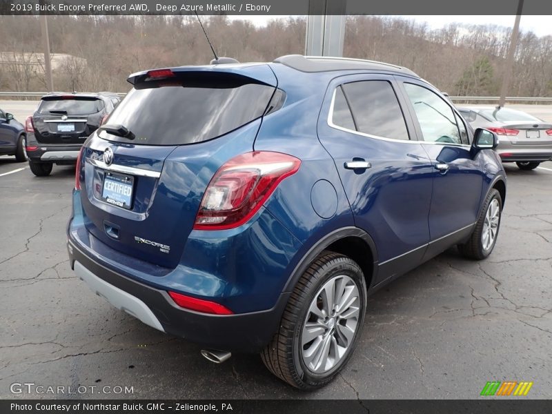 Deep Azure Metallic / Ebony 2019 Buick Encore Preferred AWD
