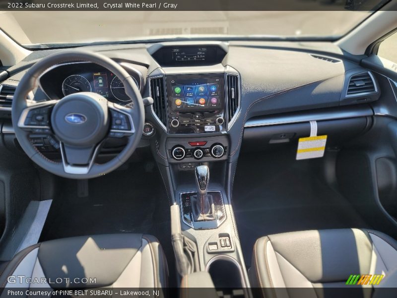 Crystal White Pearl / Gray 2022 Subaru Crosstrek Limited