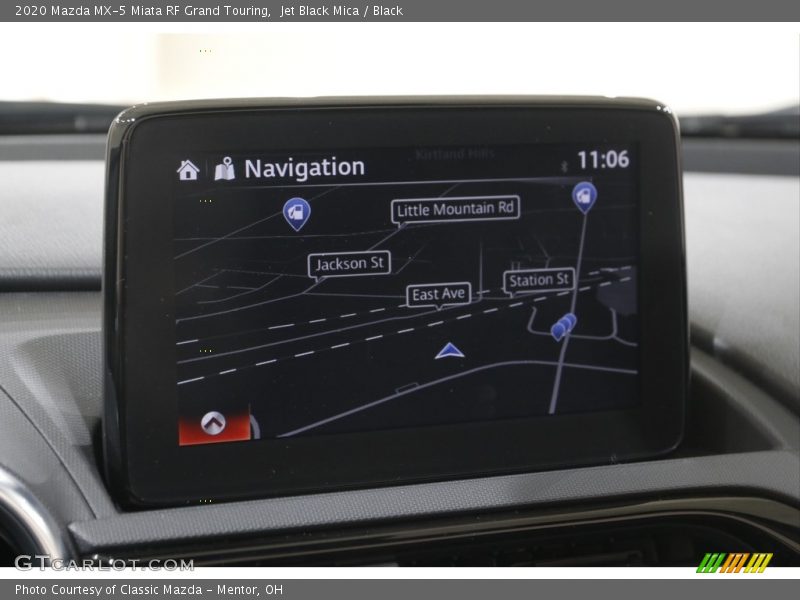 Navigation of 2020 MX-5 Miata RF Grand Touring