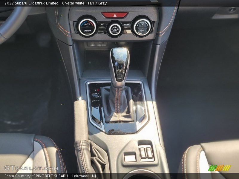 Crystal White Pearl / Gray 2022 Subaru Crosstrek Limited