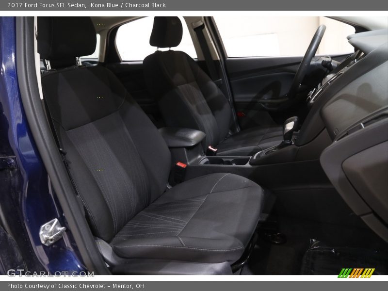 Kona Blue / Charcoal Black 2017 Ford Focus SEL Sedan
