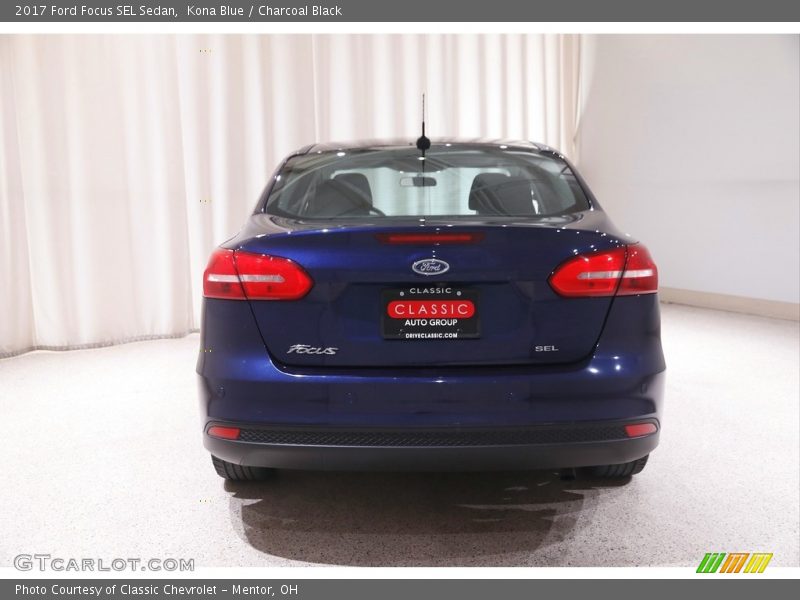 Kona Blue / Charcoal Black 2017 Ford Focus SEL Sedan