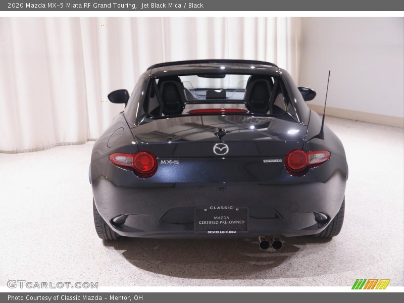 Jet Black Mica / Black 2020 Mazda MX-5 Miata RF Grand Touring