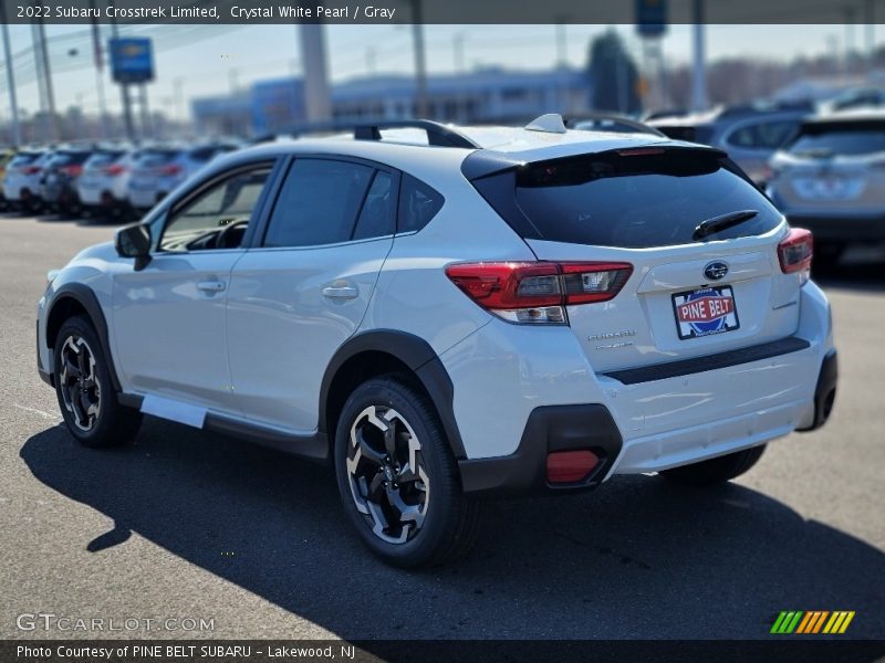 Crystal White Pearl / Gray 2022 Subaru Crosstrek Limited