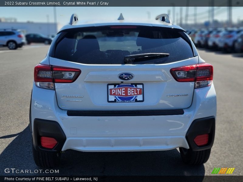 Crystal White Pearl / Gray 2022 Subaru Crosstrek Limited