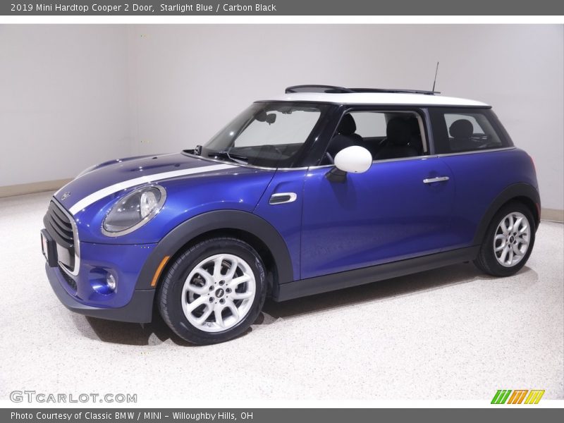 Starlight Blue / Carbon Black 2019 Mini Hardtop Cooper 2 Door