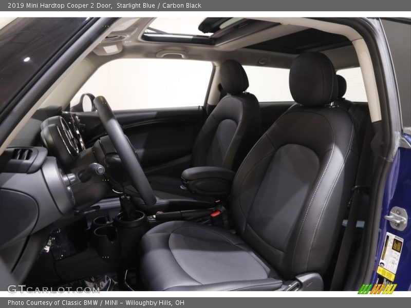 Starlight Blue / Carbon Black 2019 Mini Hardtop Cooper 2 Door